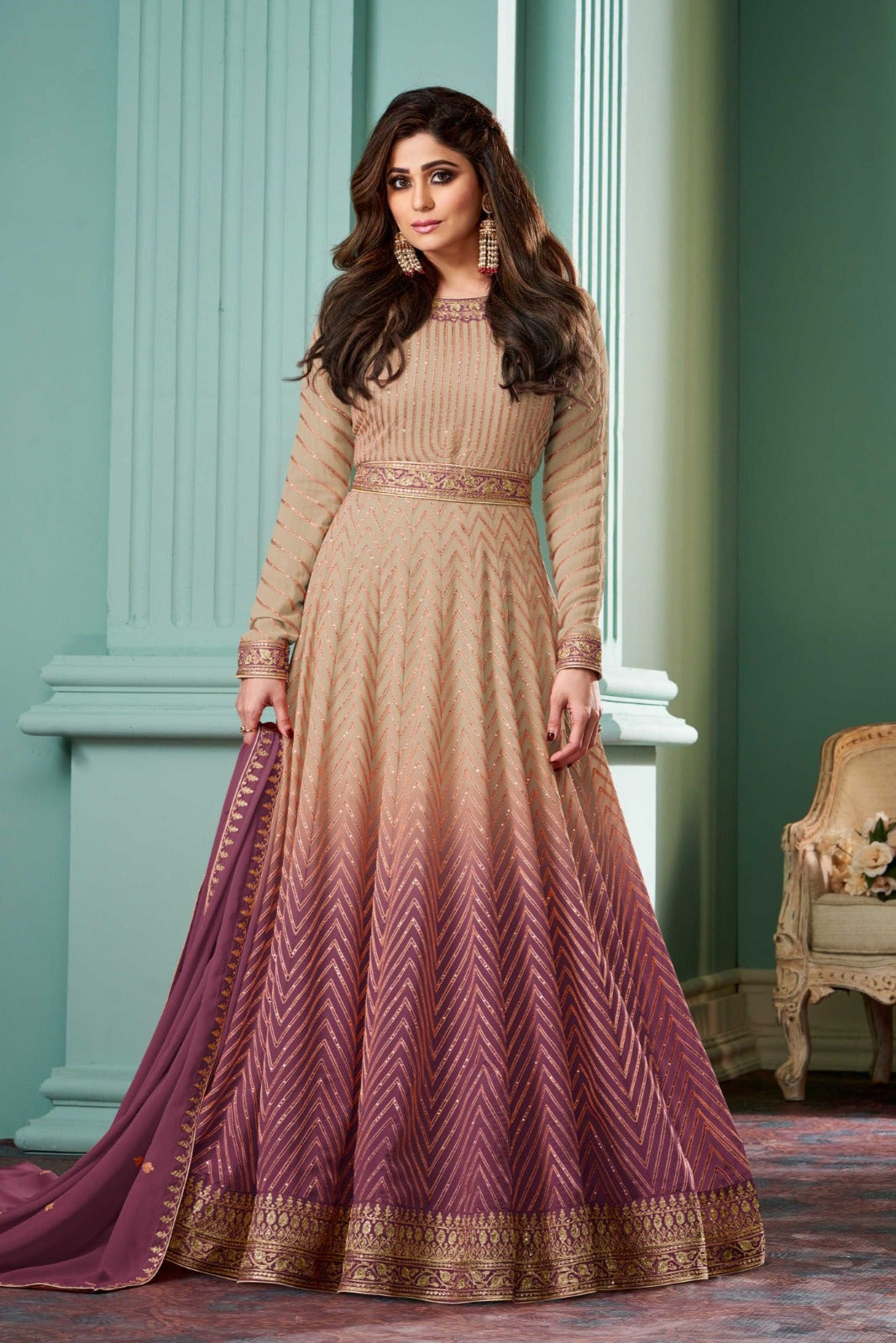 Real Georgatte Luxury GOWN LXGW0039