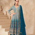 Falak Real Georgatte Sharara Suit LXSR0042