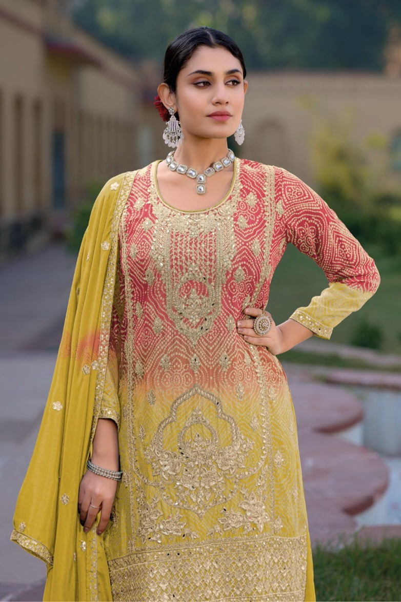 Rangrez Embroidered Sharara LXSR0026