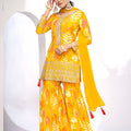 Finefeel Digital Printed Sharara Suit LXSR0043