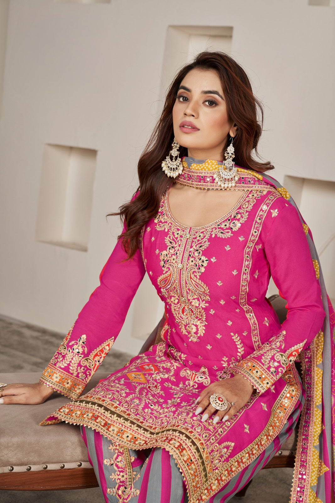 Premium fiber chinon Luxury Suit LXST0043