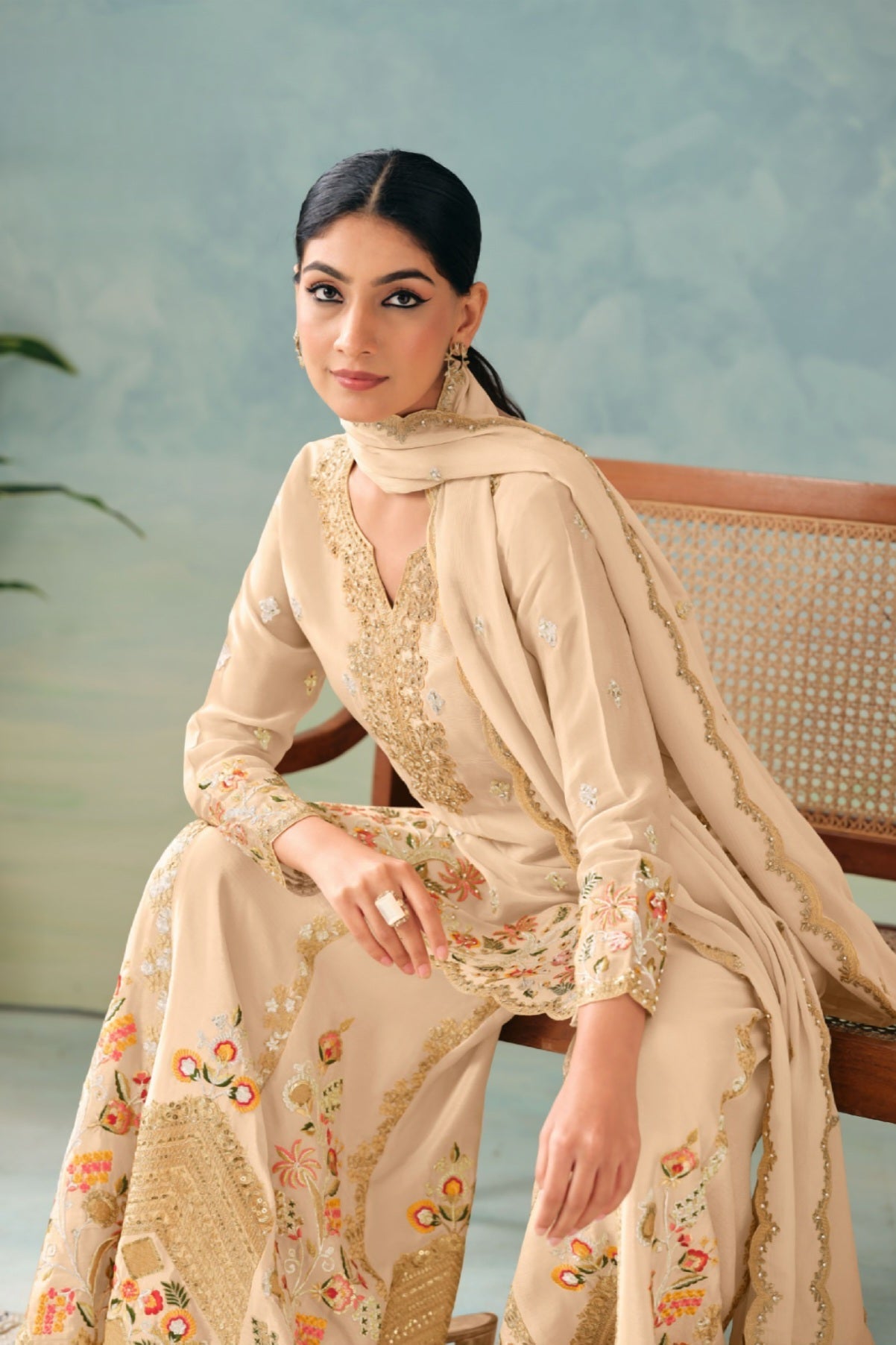Chinon Charm Sharara Suit LXSR0037