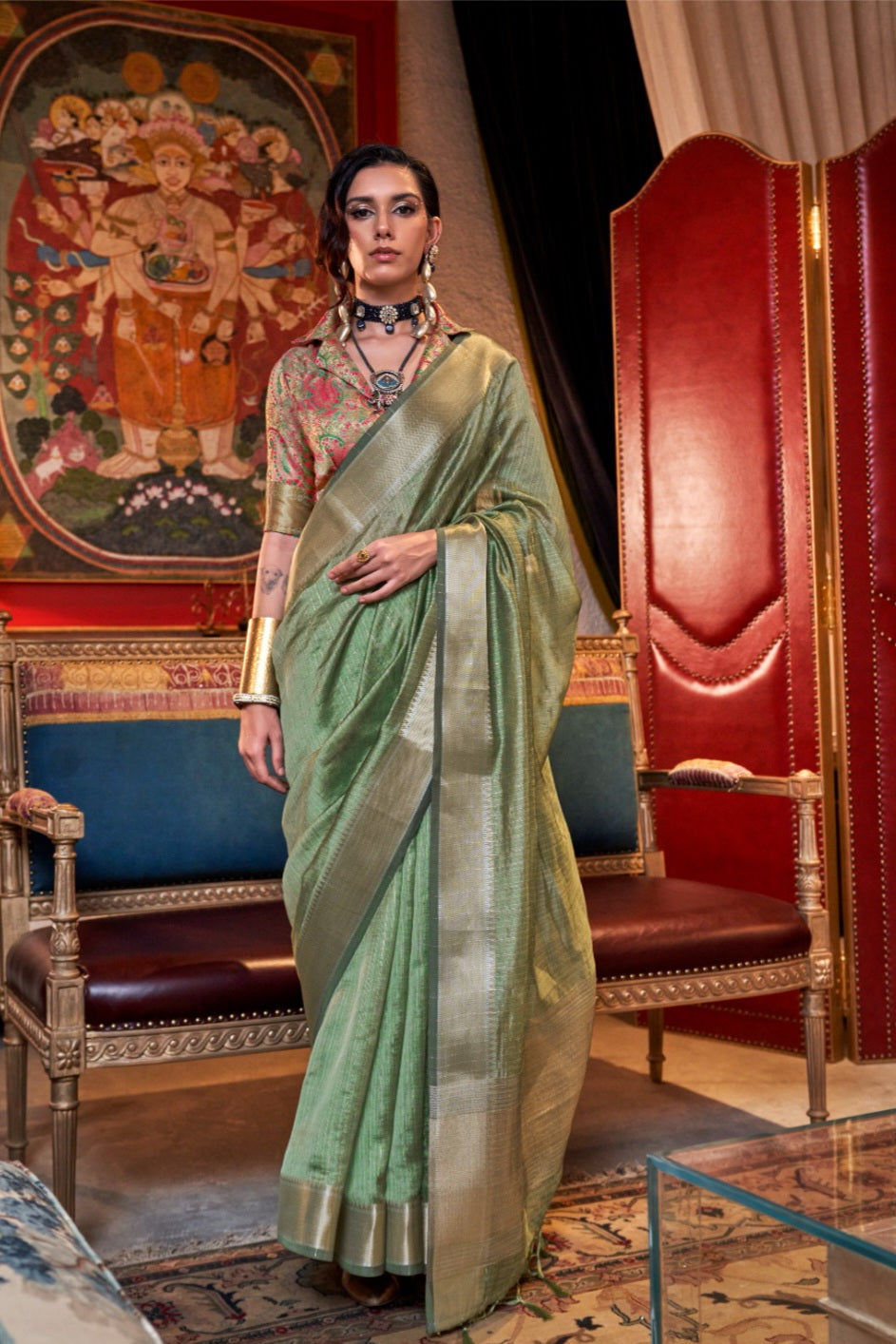 Hand Woven Premium saree EASE0001