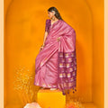 Tussar Handloom Weaving Silk Saree EASE0002
