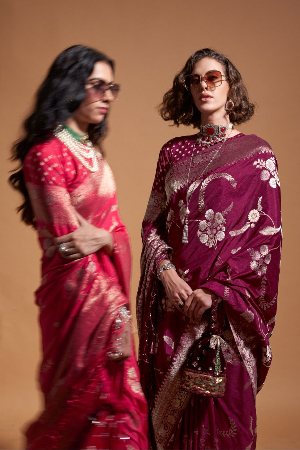 Pure Georgatte Handloom Weaving Saree LXSE0003