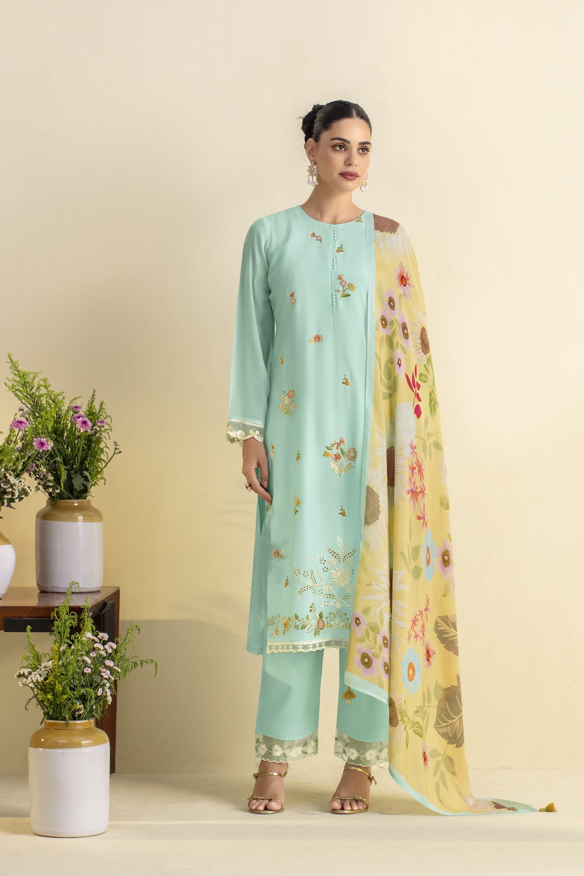 Lawn Elegance Luxury Suit LXST0028