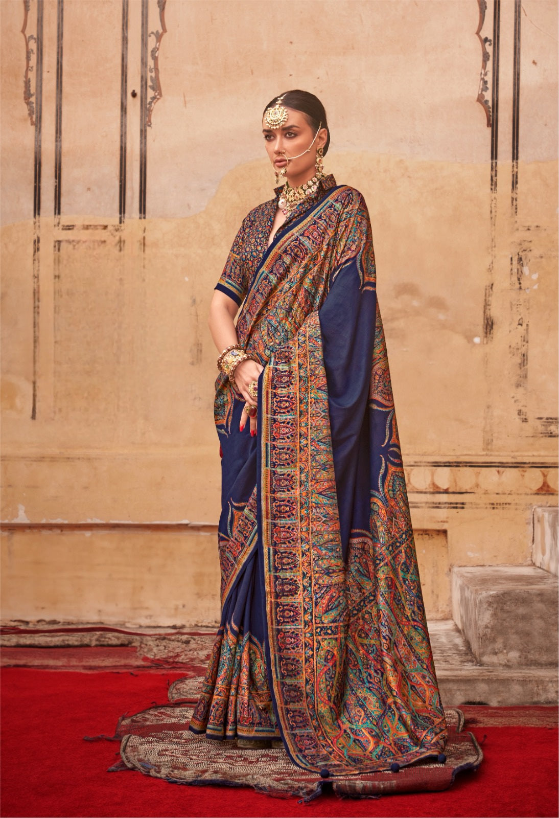 Aabha Luxe Silky Saree LXSE0040