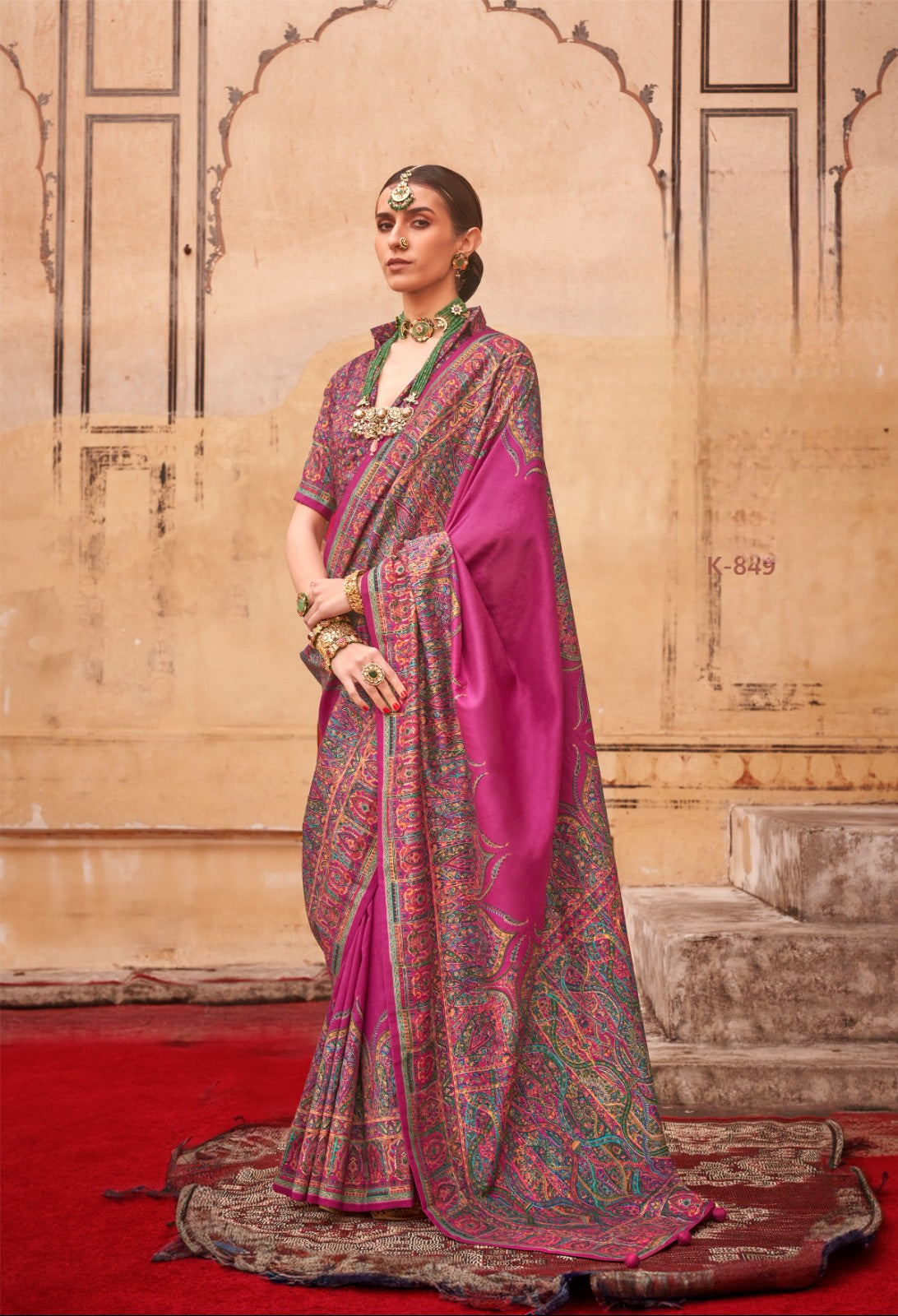 Aabha Luxe Silky Saree LXSE0040