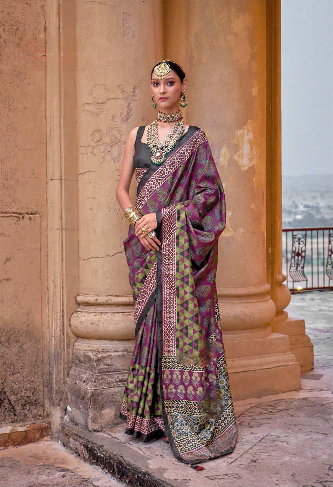 Pure Satin Handloom Saree LXSE0046