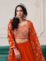 Ember Petals Designer Sharara LXLG0011