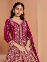 Silken Glint Designer Gown LXGW0005