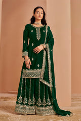 Faux Georgatte Designer SHARARA EASR0052