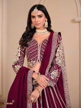 Premium ZAri Work Lehenga choli LXLG0008