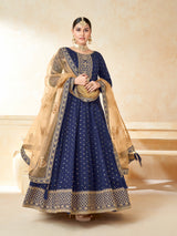 Taffeta Grace embroidered Gown EAGW0061