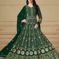 Faux georgette Designer gown LXGW0020