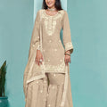 Roman silk Embroderied SHARARA EASR0063