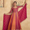 Flowing Luxe Real Georgatte Fab Gown LXGW0038