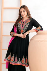Chinnon Kalidar Anarkali Plazzo Set EASR0073