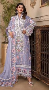 Georgette Glow Embroidered Pakistani suit LXPK0031