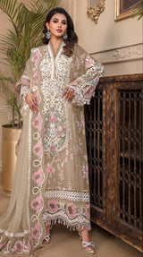 Georgette Glow Embroidered Pakistani suit LXPK0031