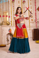 Raasroop Lehenga Set NV0021
