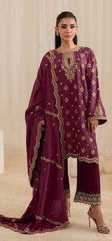 Chinon Charm Embroidered Pakistani suit LXPK0027