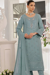 Organza Dream Embroidered Pakistani suit LXPK0034