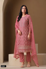 Swarovski Aura Embroidred Pakistani suit LXPK0009
