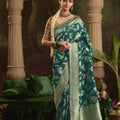 Kora Banarasi Art Silk Saree LXSE00066