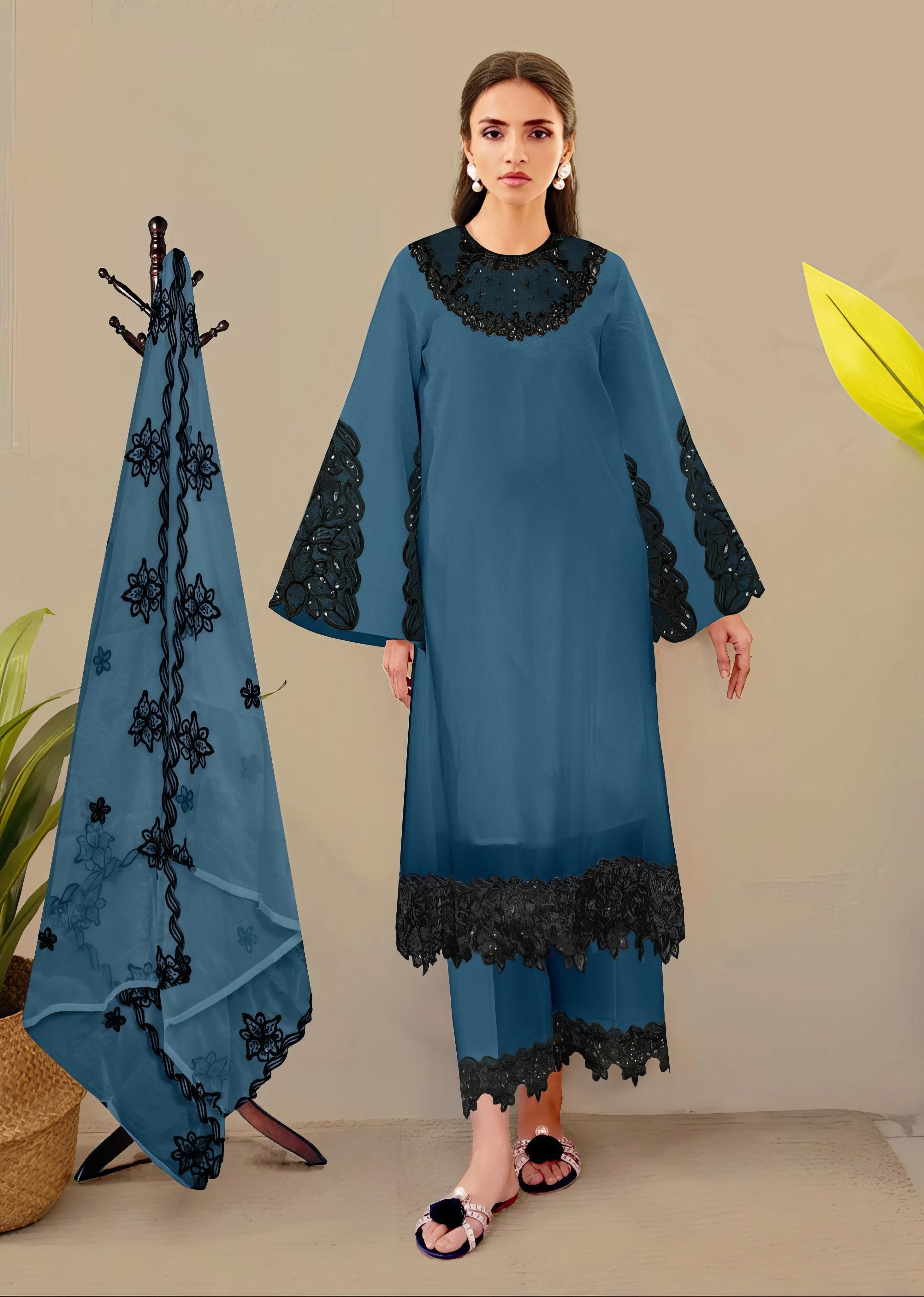Neelara Cutwork Charm Pakistani Suit LXPK0050