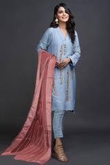 Gulnaar Blush +Pakistani Suit LXPK0061
