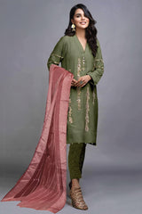 Gulnaar Blush +Pakistani Suit LXPK0061