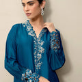 Sahiba Embroidered Satin Pakistani Suit LXPK0070