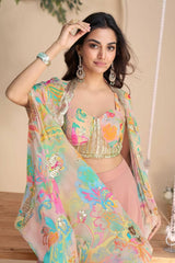 Real Chinon Silky Lehenga LXLG0023