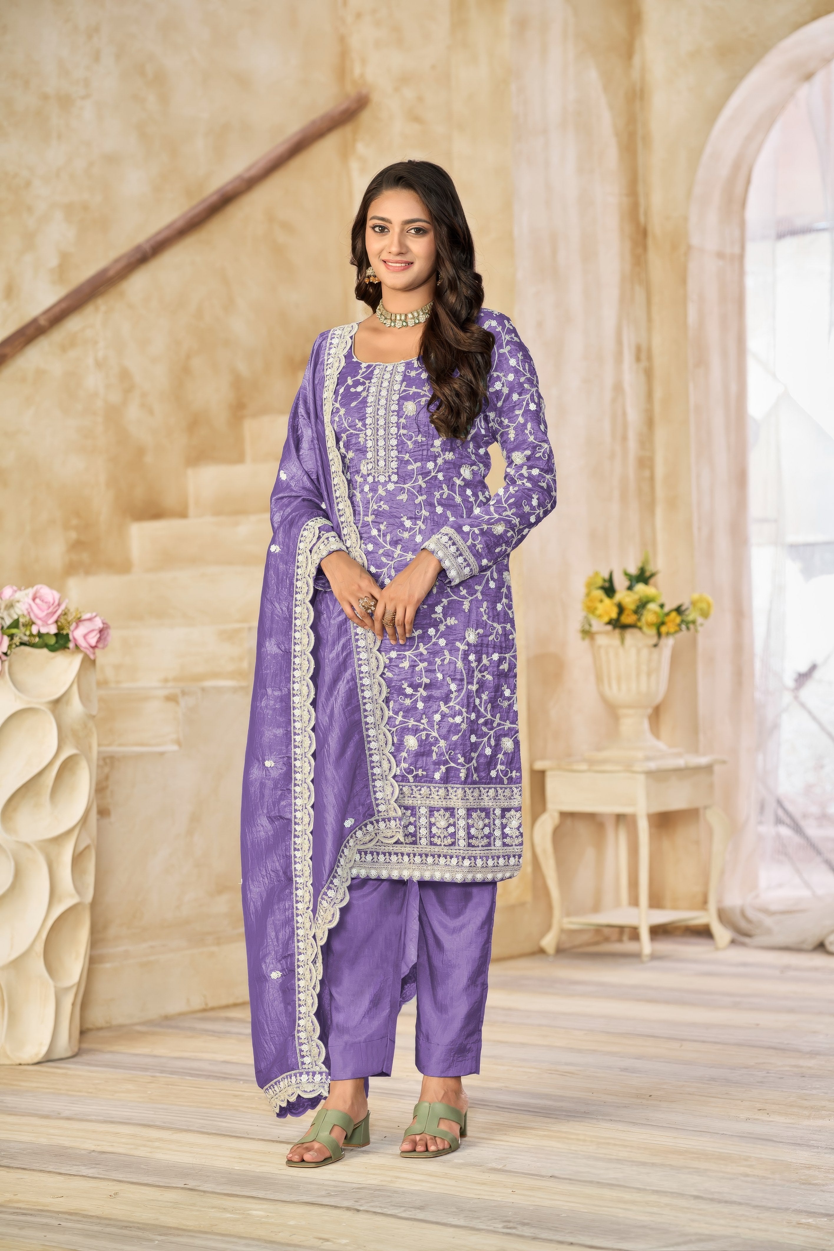 Swarnika Organza Set Suit EAST0038