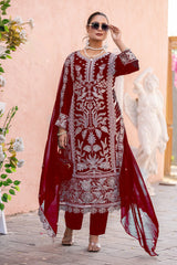 Aamira Handworked Pakistani Suit LXPK0077