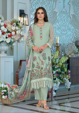 Noor Organza Embroidered Pakistani Suit LXPK0078