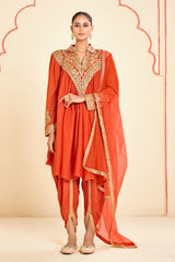 Zehra Digital Bloom Luxury Suit LXST0057