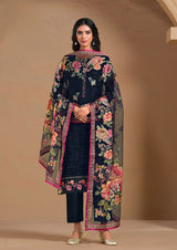 Floral printed Luxury Suit LXST0058