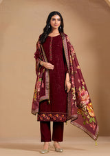 Floral printed Luxury Suit LXST0058