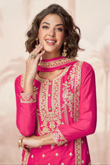 Embroidred Premium Plazzo Suit LXSR0092