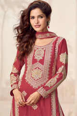 Embroidred Premium Plazzo Suit LXSR0092