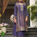 Tehzeeb Embroidred Luxury Suit LXST0053