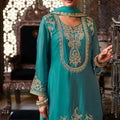Embroidered Charm Sharara LXSR0093