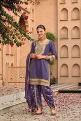 Zaiba Embroidered  Luxury Suit LXST0056