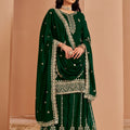 Georgette Plazzo Set Sharara LXSR0097