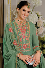 Heavy Chinon Fab Sharara Set LXSR0107