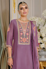 Heavy Chinon Fab Sharara Set LXSR0107