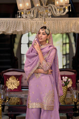 Embroidered Sharara Set LXSR0109