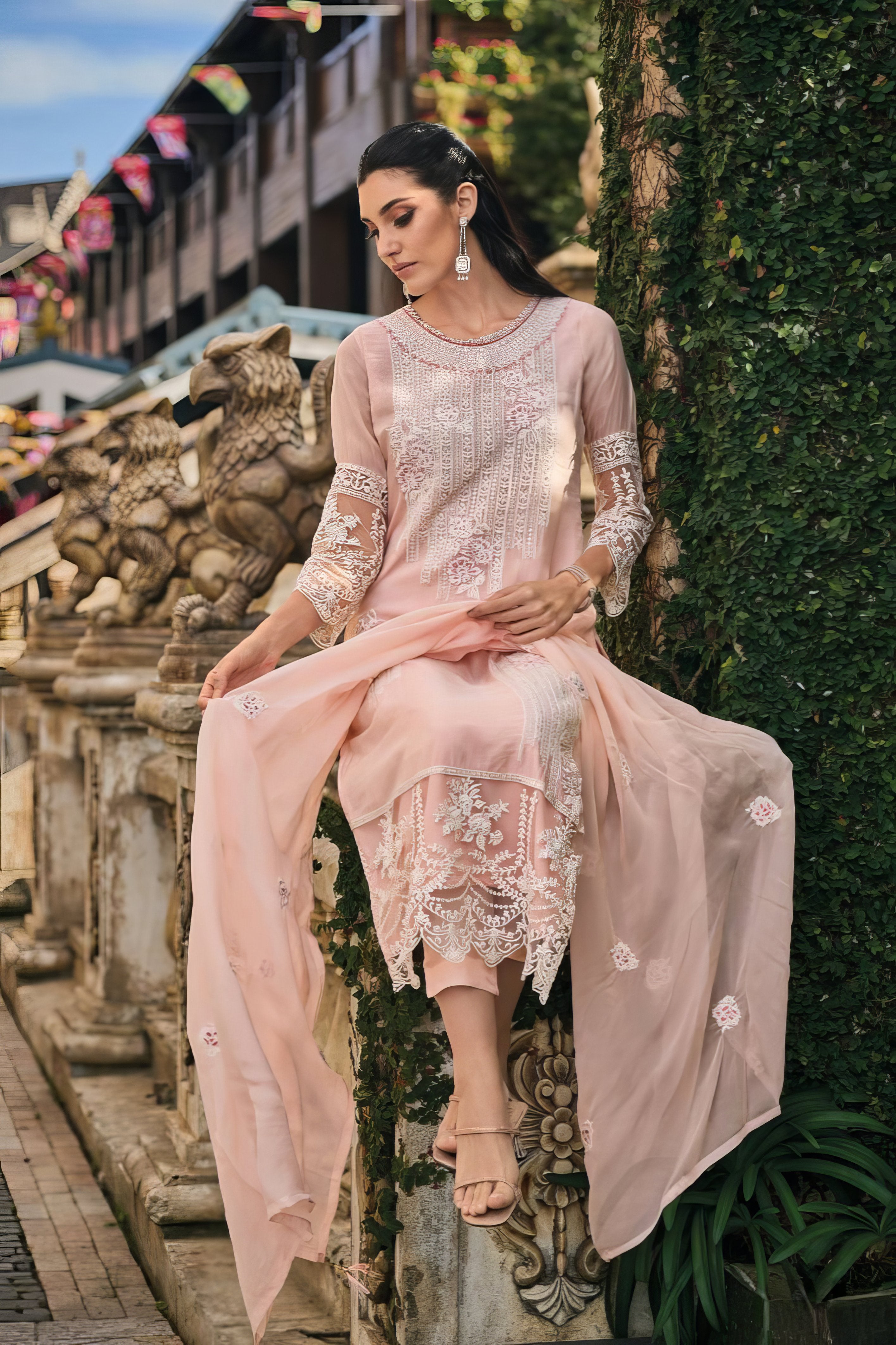 Organza Elegance Pakistani Suit LXPK0092